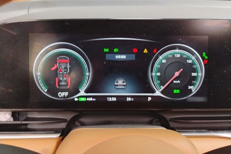 Used VOYAH Dream 2022 0-Emission Edition Dream+ Smart Range Package – 605 km Instrument Cluster