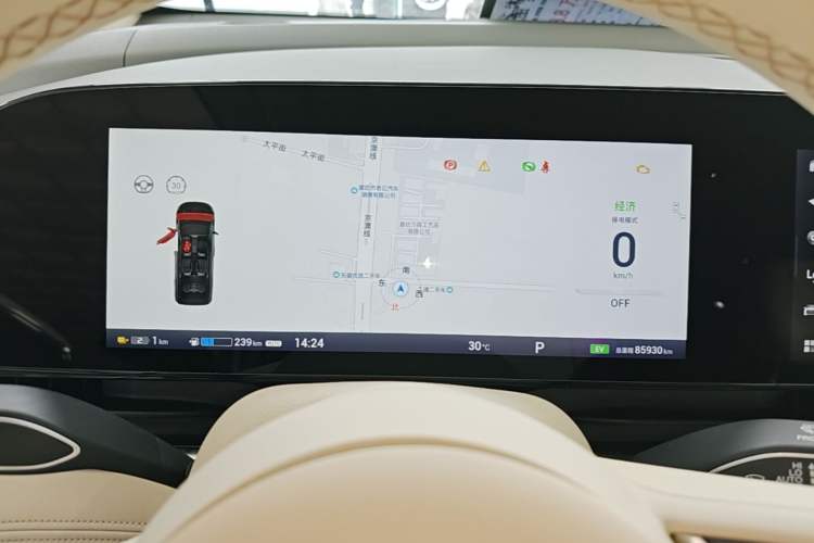 Used VOYAH Dream 2022 Low-Carbon Edition Dream+ Smart Enjoyment Package Instrument Cluster