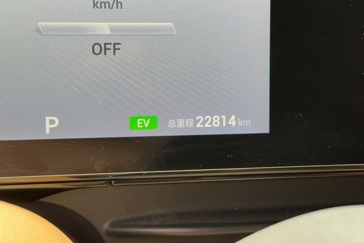 Used VOYAH Dream 2022 Low-Carbon Edition Dream+ Smart Enjoyment Package Odometer Close Up