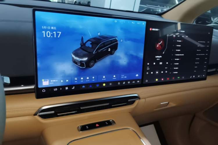 Used VOYAH Dream 2024 PHEV Ultra-Long Range Flagship Edition Audio And AC Panel