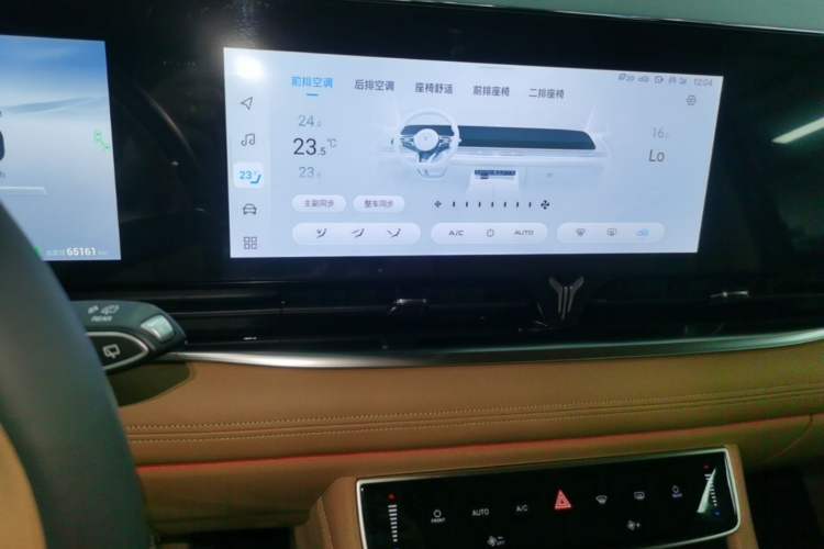 Used VOYAH Dream 2024 PHEV Extended-Range Premium Edition Audio And AC Panel