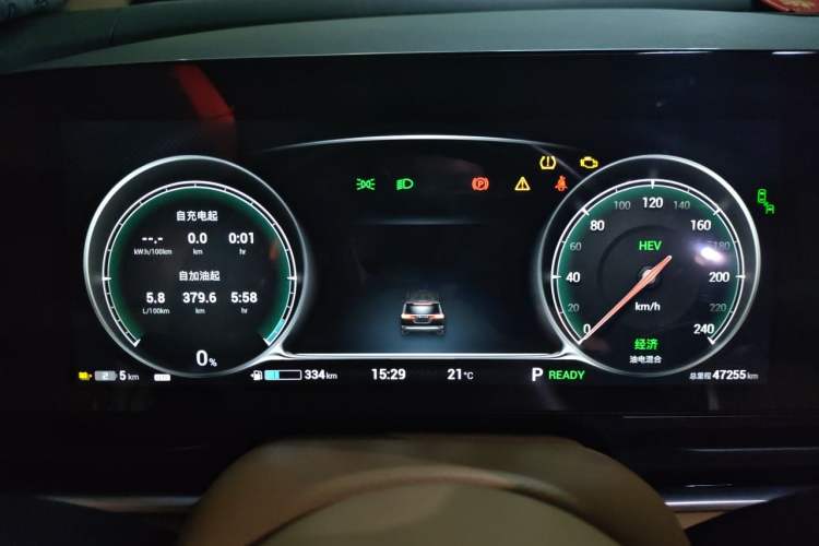 Used VOYAH Dream 2024 PHEV Ultra-Long Range Flagship Edition Instrument Cluster