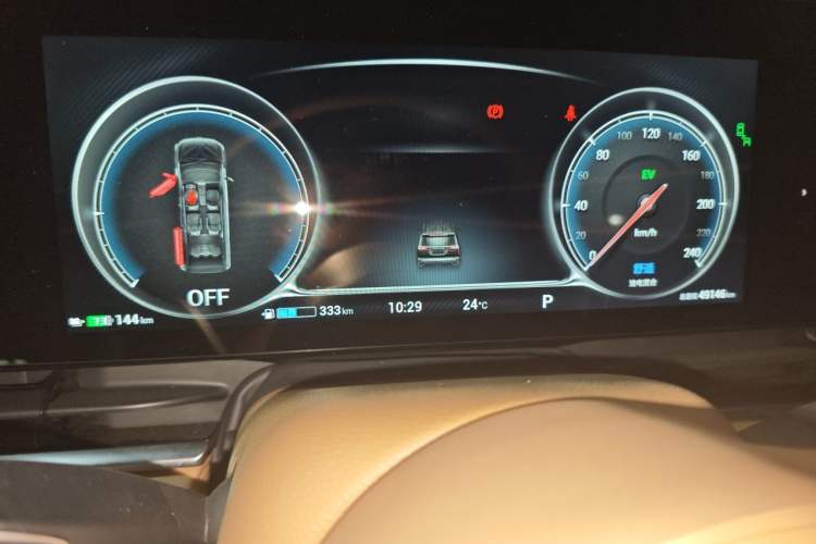 Used VOYAH Dream 2024 PHEV Ultra-Long Range Flagship Edition Instrument Cluster