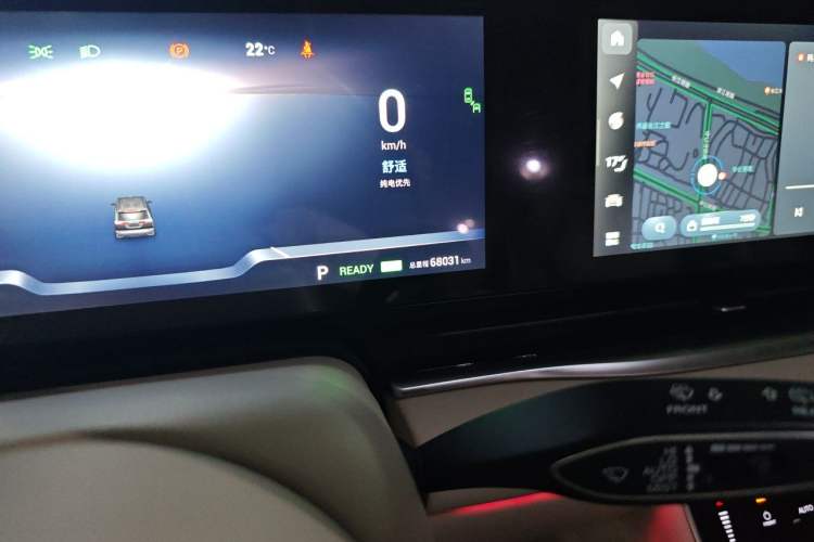 Used VOYAH Dream 2024 Private Custom Edition Odometer Close Up