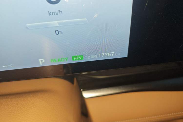 Used VOYAH Dream 2024 PHEV Extended-Range Premium Edition Odometer Close Up