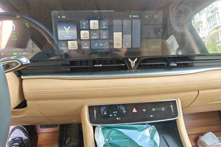 Used VOYAH Dream 2024 PHEV Extended-Range Premium Edition Audio And AC Panel