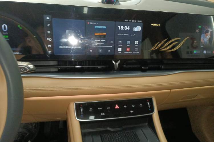 Used VOYAH Dream 2024 PHEV Ultra-Long Range Flagship Edition Audio And AC Panel