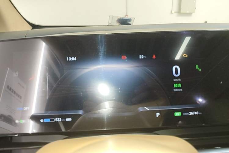 Used VOYAH Dream 2024 PHEV Ultra-Long Range Flagship Edition Instrument Cluster