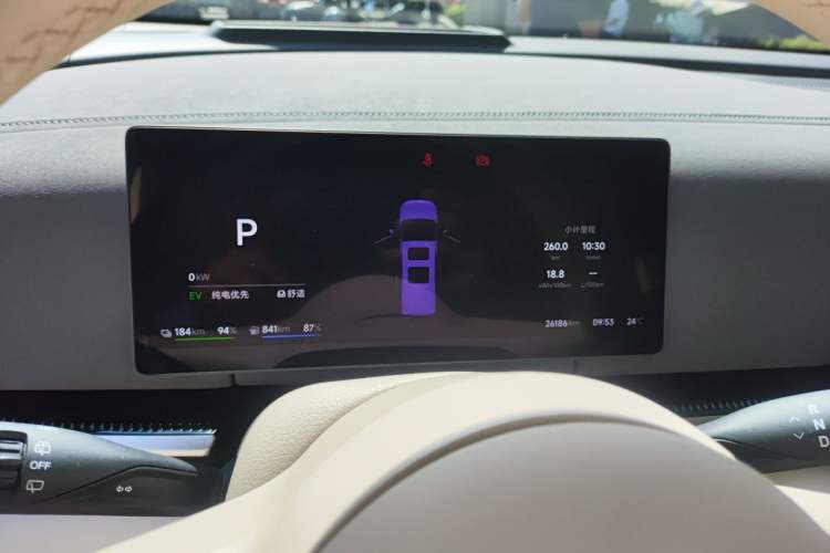 Used VOYAH Dream 2024 PHEV Extended-Range Premium Edition Instrument Cluster