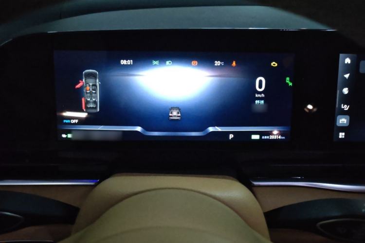 Used VOYAH Dream 2024 PHEV Ultra-Long Range Flagship Edition Instrument Cluster