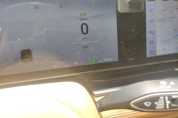 Used VOYAH Dream 2024 PHEV Extended-Range Premium Edition Odometer Close Up