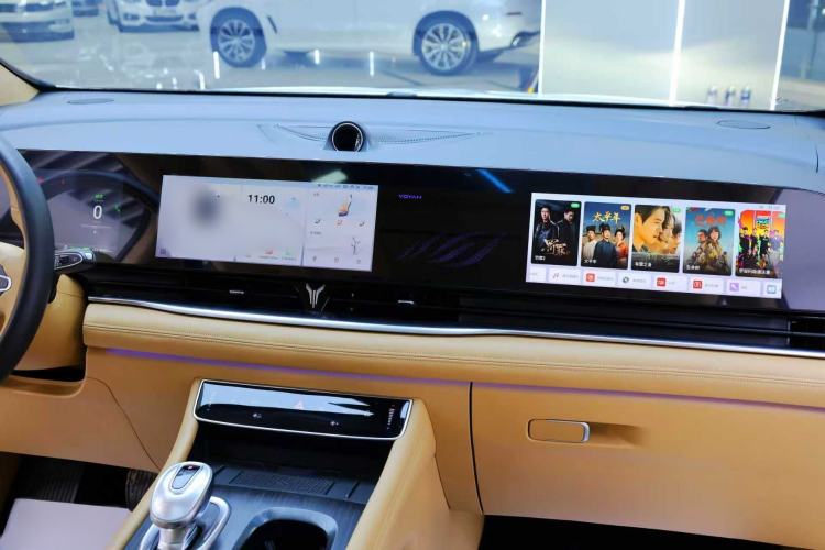 Used VOYAH Dream 2024 PHEV Ultra-Long Range Flagship Edition Audio And AC Panel