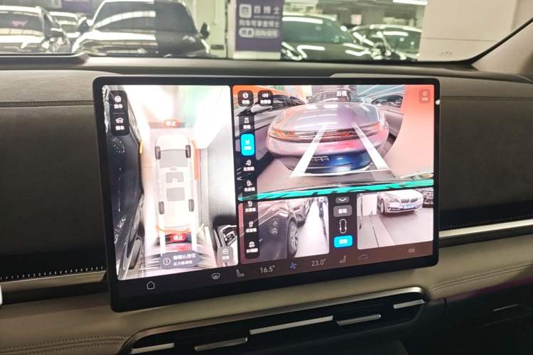 Used VOYAH Dream 2025 EV Four-Wheel-Drive Flagship Qiankun Version Audio And AC Panel