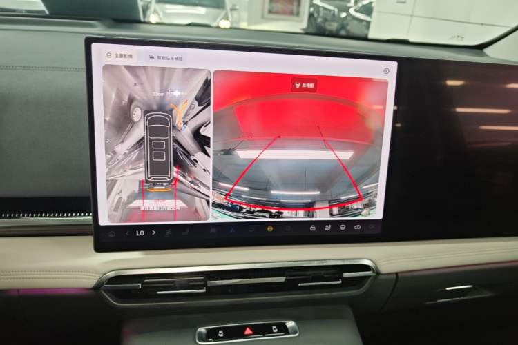 Used VOYAH Dream 2025 PHEV Four-Wheel Drive Prestige Kunpeng Edition Audio And AC Panel