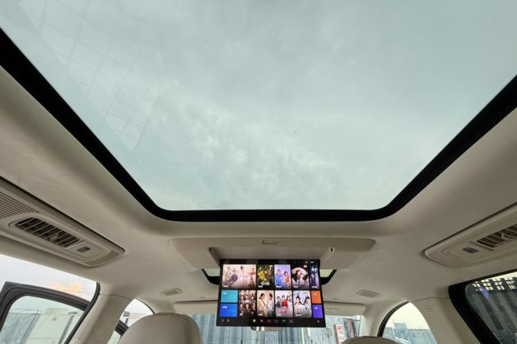 Used VOYAH Dream 2025 EV Four-Wheel Drive Flagship Kunpeng Edition Headliner