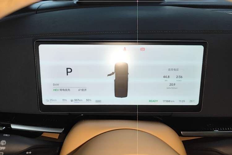 Used VOYAH Dream 2025 PHEV Four-Wheel Drive Prestige Kunpeng Edition Instrument Cluster