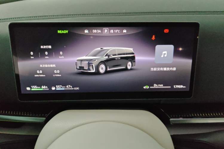 Used VOYAH Dream 2025 PHEV Four-Wheel-Drive Flagship Version – Qiankun Edition Instrument Cluster