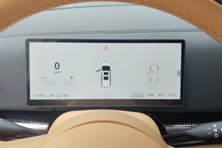 Used VOYAH Dream 2025 PHEV Four-Wheel Drive Excellence Kunpeng Edition Instrument Cluster