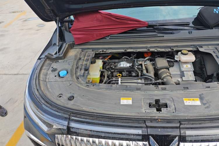 Used VOYAH Dream 2025 PHEV Four-Wheel Drive Prestige Kunpeng Edition Engine Bay Right