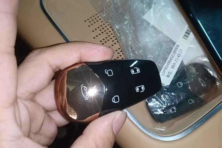 Used VOYAH Dream 2025 PHEV Four-Wheel Drive Prestige Qiankun Edition Vehicle Key