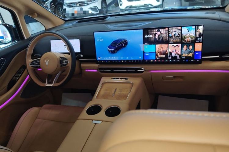 Used VOYAH Dream 2025 PHEV Four-Wheel-Drive Flagship Kunpeng Edition Center Console