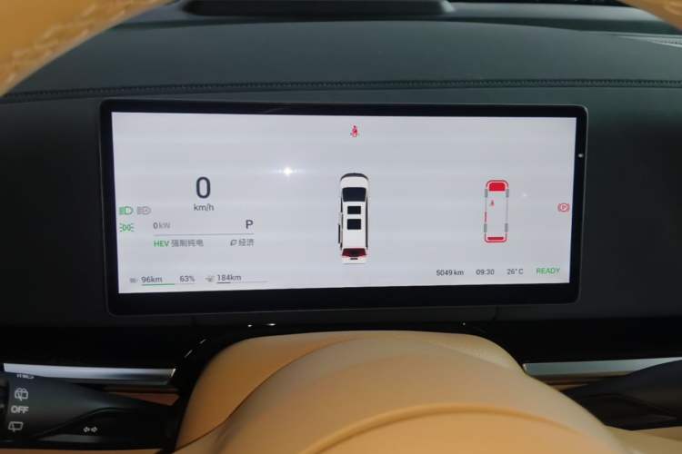Used VOYAH Dream 2025 PHEV Four-Wheel Drive Prestige Kunpeng Edition Instrument Cluster