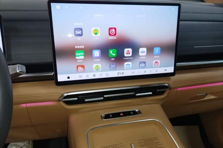 Used VOYAH Dream 2026 Model PHEV Qiankun Ultra Audio And AC Panel