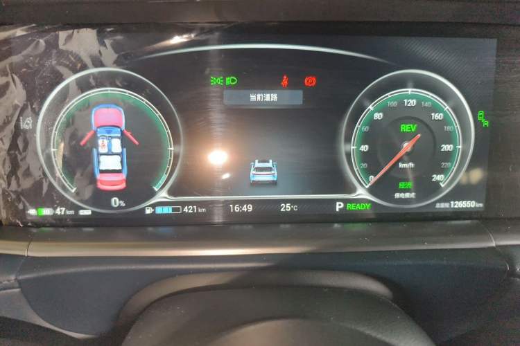 Used VOYAH FREE 2021 Four-Wheel Drive Standard Range-Extended Exclusive Luxury Package Instrument Cluster