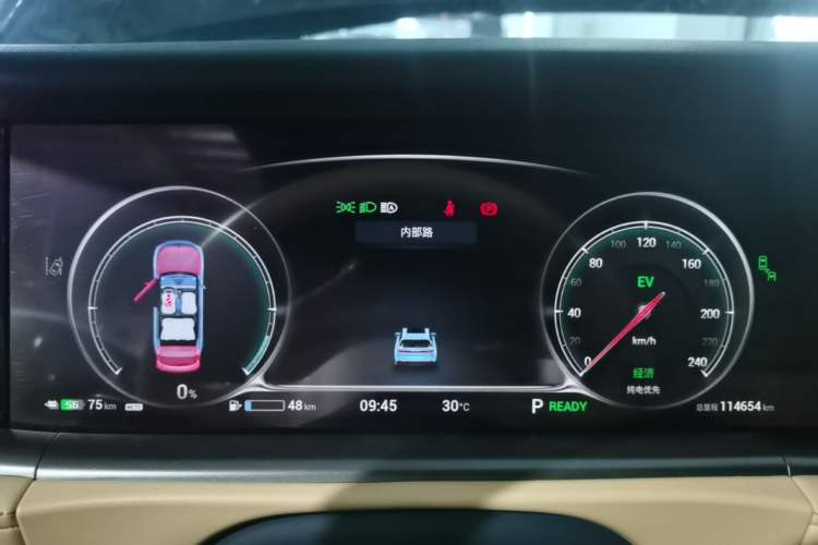 Used VOYAH FREE 2021 Four-Wheel Drive Standard Range-Extended Exclusive Luxury Package Instrument Cluster