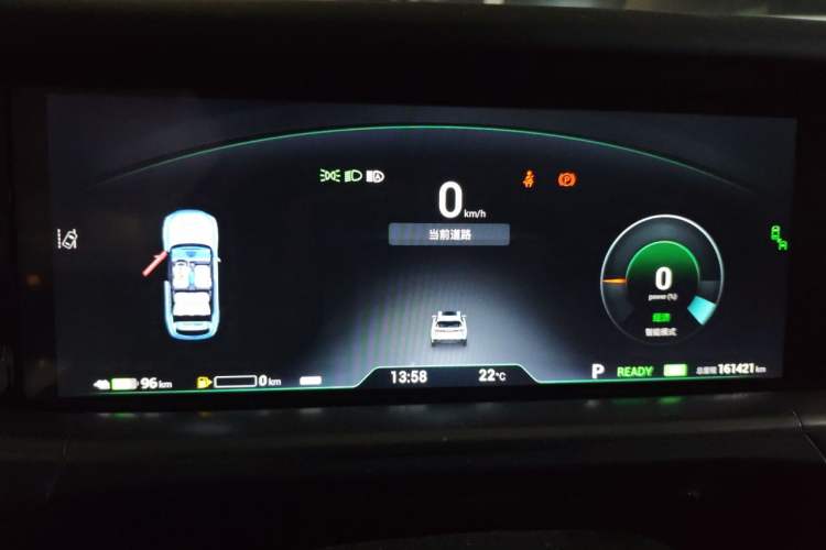 Used VOYAH FREE 2021 Four-Wheel Drive Standard Range-Extended Exclusive Luxury Package Instrument Cluster