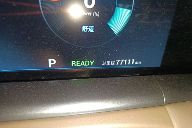 Used VOYAH FREE 2021 Two-Wheel Drive Standard Pure Electric City Edition Odometer Close Up