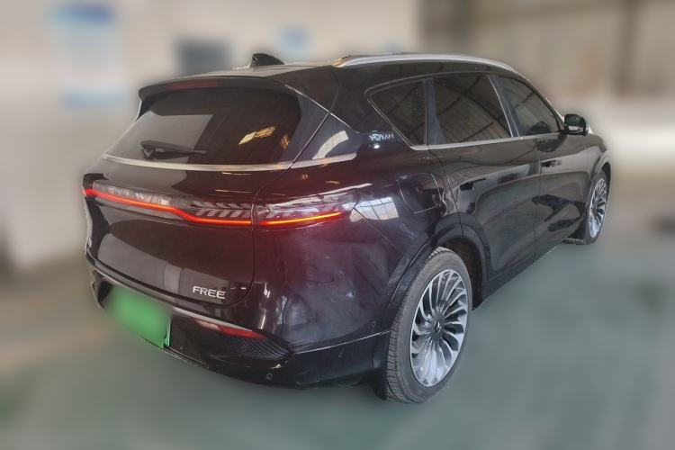 Used VOYAH FREE 2021 Four-Wheel Drive Standard Range-Extended Exclusive Luxury Package Rear Right 45 Deg