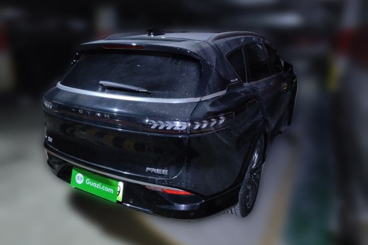 Used VOYAH FREE 2021 Four-Wheel Drive Standard Range-Extended Version Rear Right 45 Deg