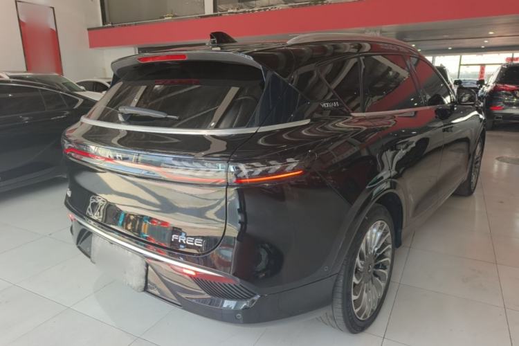 Used VOYAH FREE 2021 Two-Wheel Drive Standard Pure Electric City Edition Rear Right 45 Deg