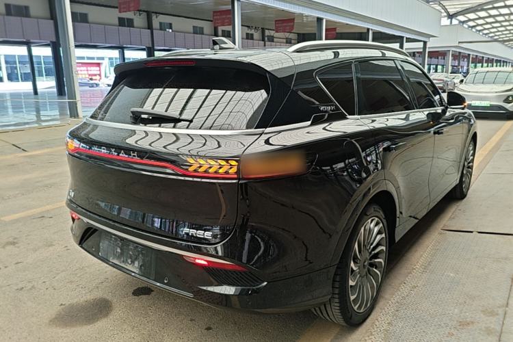 Used VOYAH FREE 2021 Four-Wheel Drive Standard Range-Extended Exclusive Luxury Package Rear Right 45 Deg