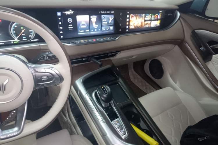 Used VOYAH FREE 2021 Four-Wheel Drive Standard Range-Extended Exclusive Luxury Package Audio And AC Panel
