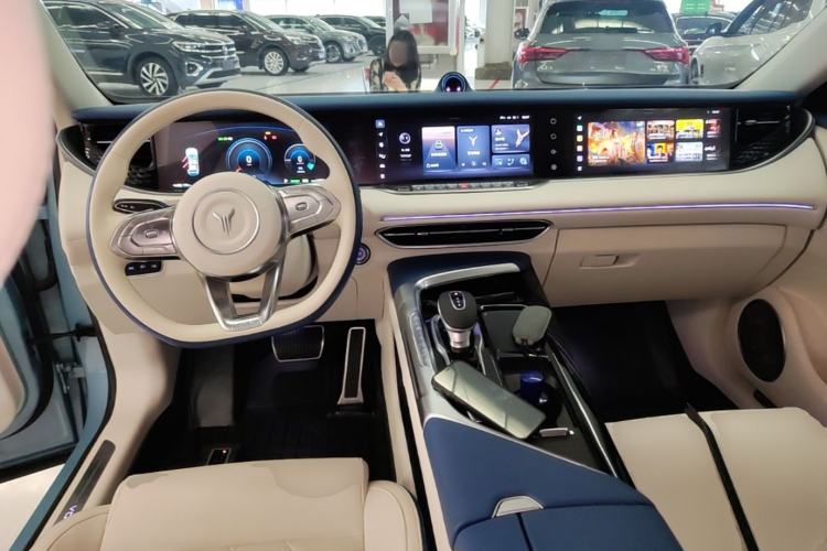 Used VOYAH FREE 2021 Four-Wheel Drive Standard Range-Extended Exclusive Luxury Package Center Console
