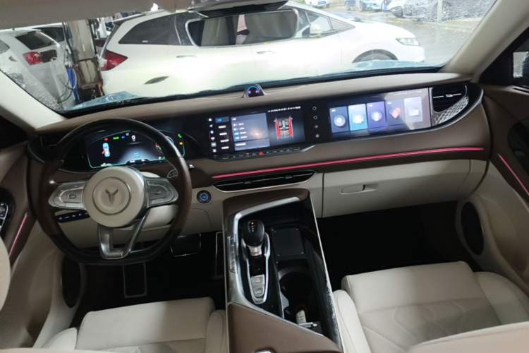 Used VOYAH FREE 2021 Four-Wheel Drive All-Electric First Edition Commemorative Edition Exclusive Luxury Package Center Console