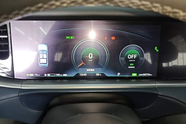 Used VOYAH FREE 2021 Four-Wheel Drive Standard Range-Extended Exclusive Luxury Package Instrument Cluster