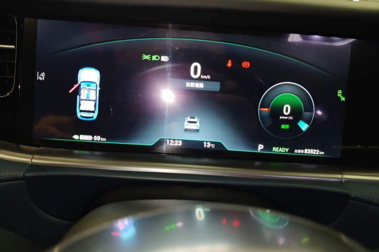 Used VOYAH FREE 2021 Four-Wheel Drive All-Electric First Edition Commemorative Edition Exclusive Luxury Package Instrument Cluster