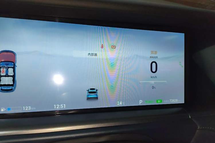 Used VOYAH FREE 2021 Four-Wheel Drive Extended-Range First Edition Commemorative Edition Exclusive Luxury Package Instrument Cluster