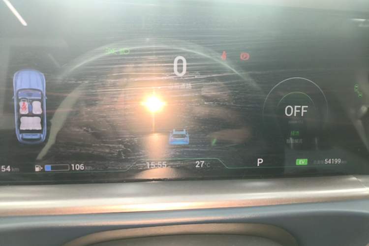 Used VOYAH FREE 2021 Four-Wheel Drive Standard Range-Extended Exclusive Luxury Package Instrument Cluster