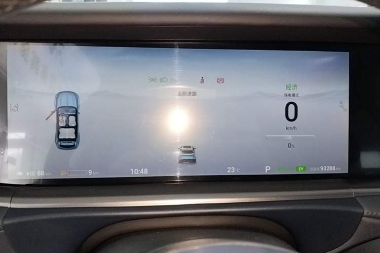 Used VOYAH FREE 2021 Four-Wheel Drive Standard Range-Extended Exclusive Luxury Package Instrument Cluster