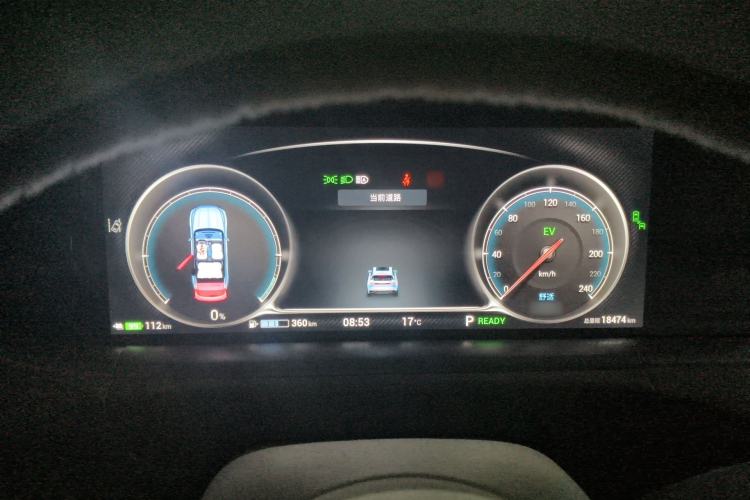 Used VOYAH FREE 2021 Four-Wheel Drive Standard Range-Extended Exclusive Luxury Package Instrument Cluster