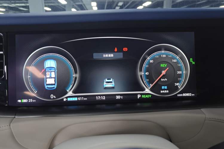 Used VOYAH FREE 2021 Four-Wheel Drive Standard Range-Extended Exclusive Luxury Package Instrument Cluster