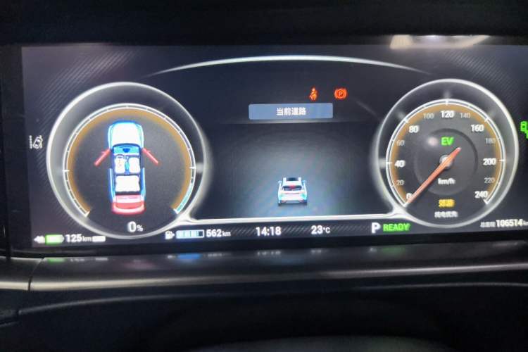 Used VOYAH FREE 2021 Four-Wheel Drive Standard Range-Extended Exclusive Luxury Package Instrument Cluster
