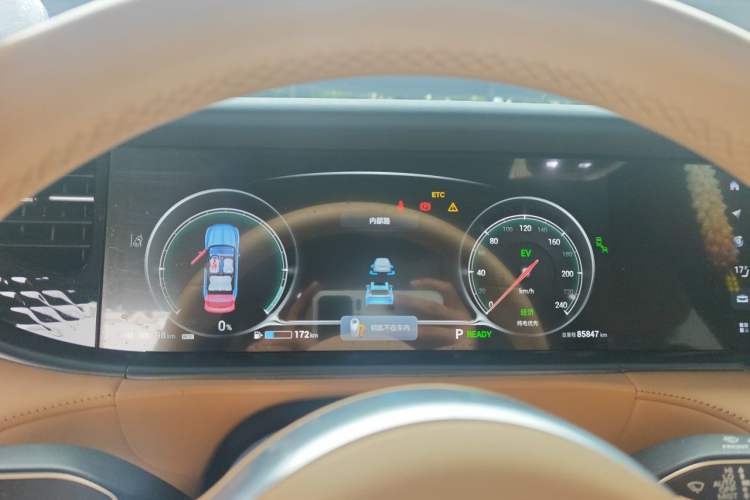 Used VOYAH FREE 2021 Four-Wheel Drive Extended-Range First Edition Commemorative Edition Exclusive Luxury Package Instrument Cluster