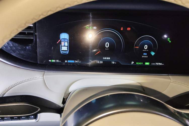Used VOYAH FREE 2021 Four-Wheel Drive Standard Range-Extended Exclusive Luxury Package Instrument Cluster