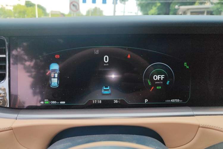 Used VOYAH FREE 2021 Four-Wheel Drive Standard All-Electric Exclusive Luxury Package Instrument Cluster