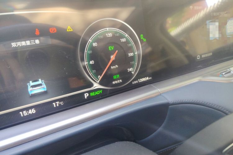 Used VOYAH FREE 2021 Four-Wheel Drive Extended-Range First Edition Commemorative Edition Exclusive Luxury Package Odometer Close Up